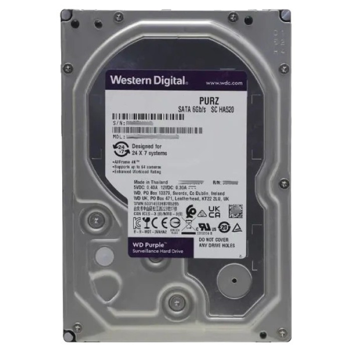 Жорсткий диск Western Digital Purple (WD11PURZ) 1ТВ 3.5