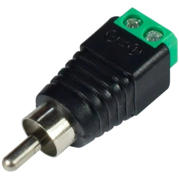 Роз'єм Voltronic RCA-M з клемами під кабель