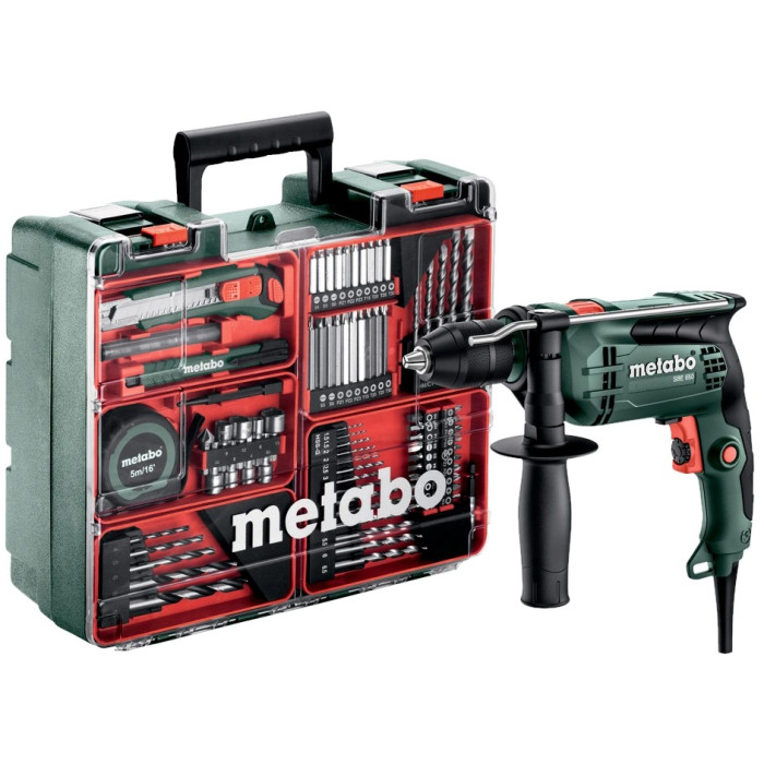 Дриль ударний Metabo SBE 650 Mobile Workshop (600742870)