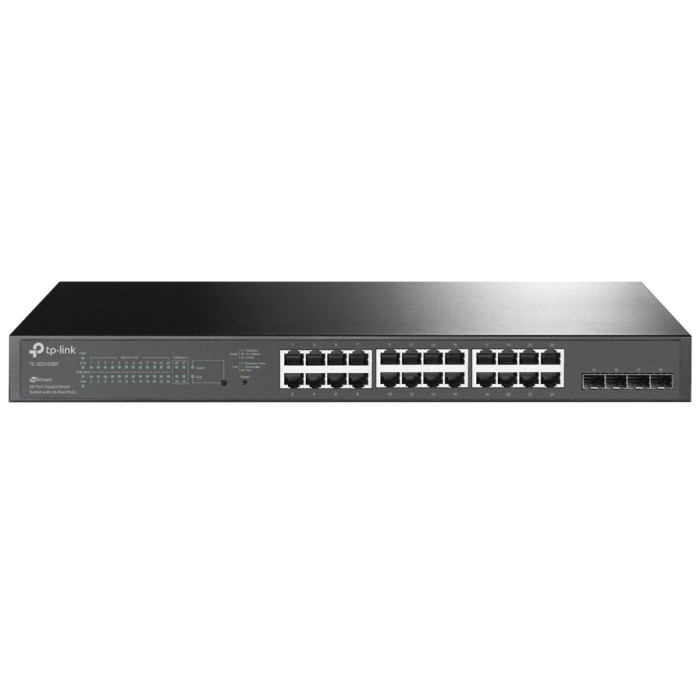 Комутатор 24 порти керований TP-LINK TL-SG2428P PoE+ 1000М