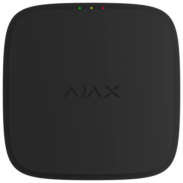 Сповіщувач Ajax EN54 FireProtect (Smoke/Sounder) black пожежний димовий зі