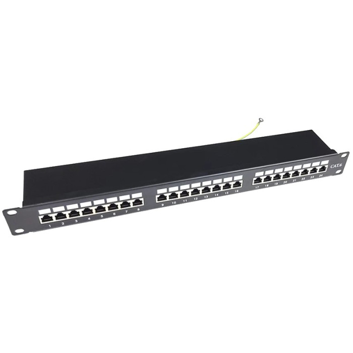 STP патч-панель EServer EServer 24 порта 1U 19