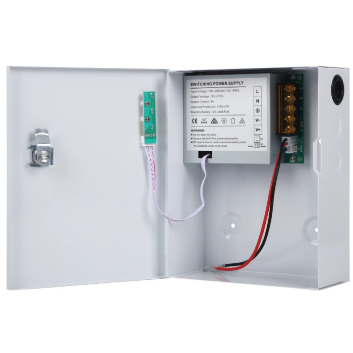 Джерело безперебійного живлення VIA Energy PSU-1203(M) 12V/3A під акб GEL/AGM 7Ah