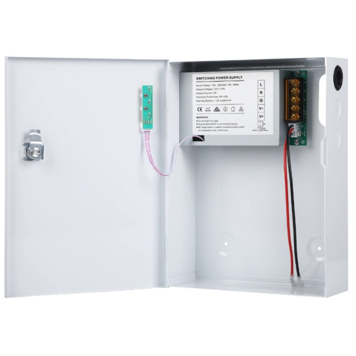 Джерело безперебійного живлення VIA Energy PSU-1205-L(M) 12V/5A під акб GEL/AGM 18Ah