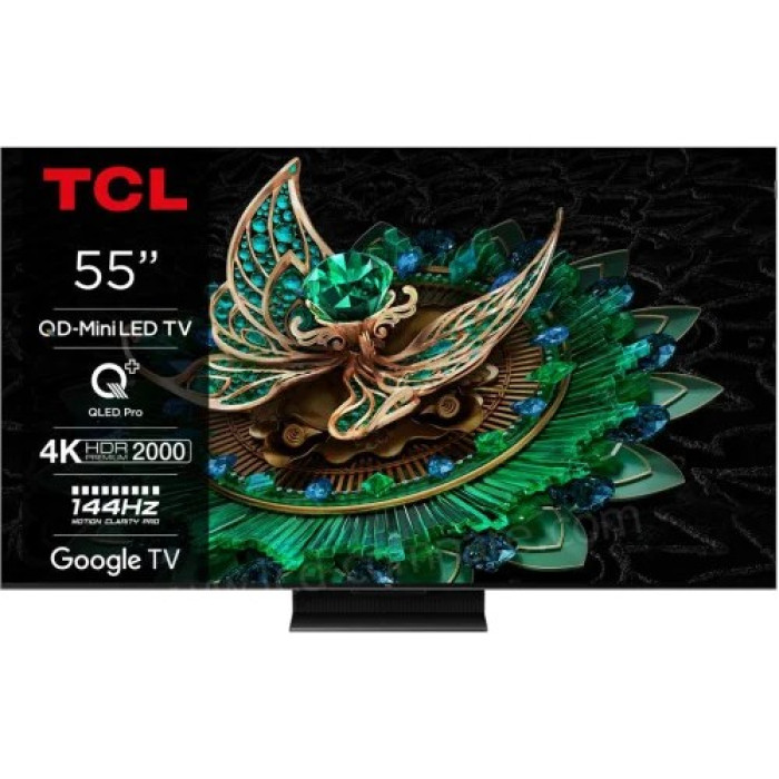 Телевізор TCL 55C89B MiniLED 4K 144Hz Smart Google TV Titan ONKYO