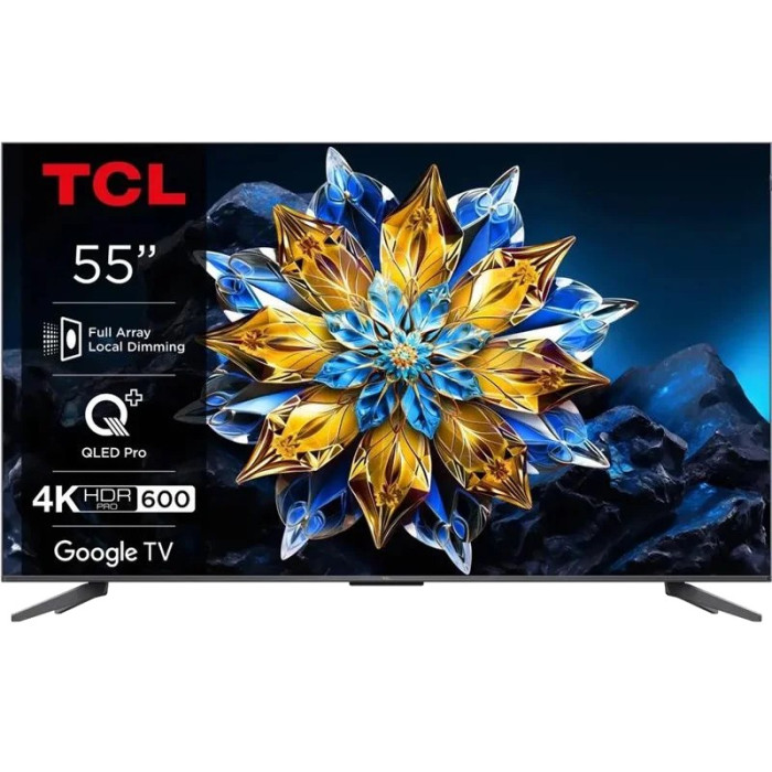 Телевізор TCL 55C69BPRO Pro 4K Smart Google TV Titan ONKYO