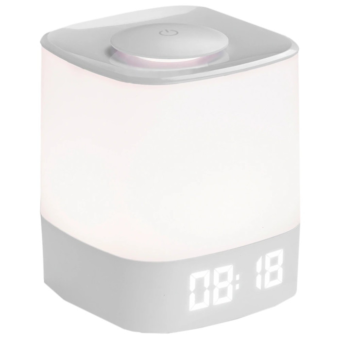 LED світильник акумуляторний з годинником TITANUM TLTF-016CW 4W 3000-40000К-6000K