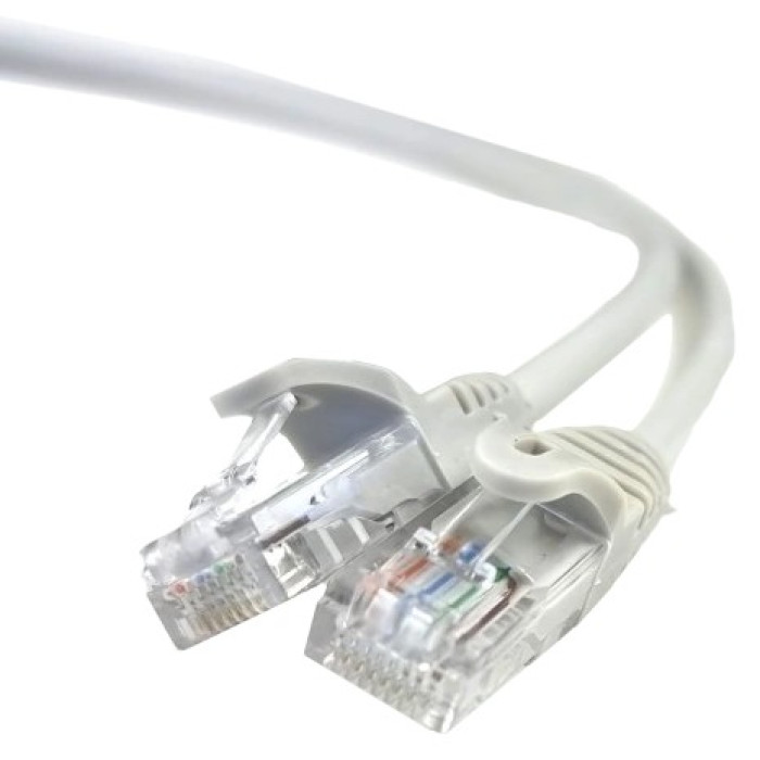 Патч-корд сірий 0.25м Kingda UTP CAT5e