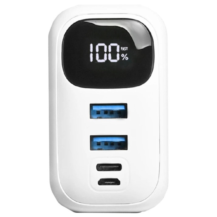 Повербанк VIDEX VPB-297 22.5W White 30000mAh
