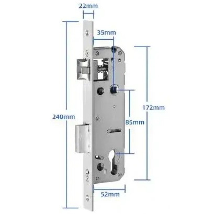 Врізна частина SEVEN LOCK 3585