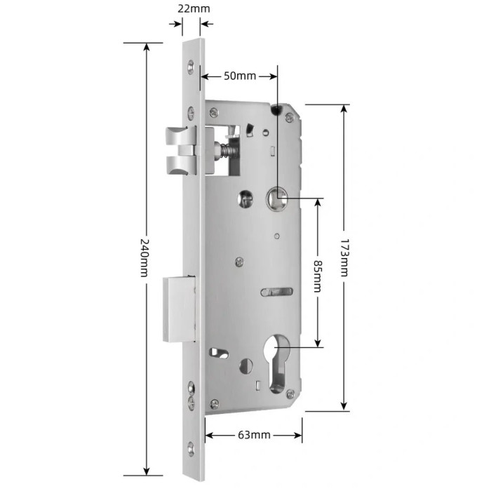 Врізна частина SEVEN LOCK 5085