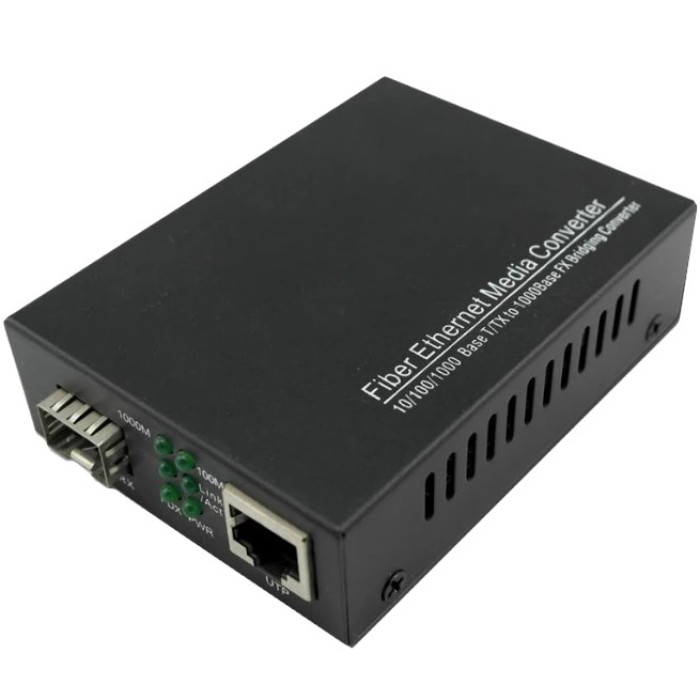 Медіаконвертор ALISTAR X1SL 1G 10/100/1000BASE-T RJ-45 - SFP Slot 1000Base-SX/L